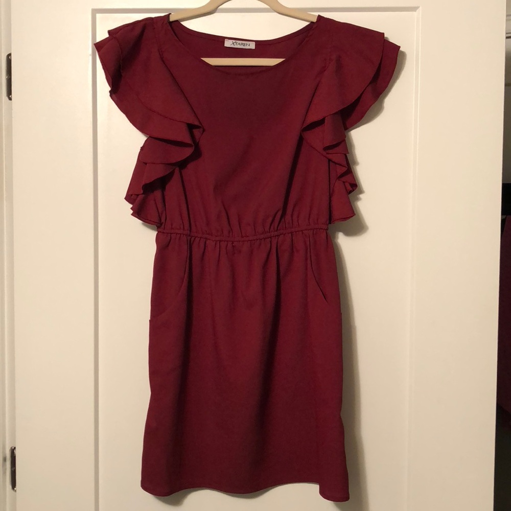 Crimson dress